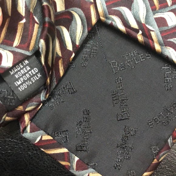 🆕 The Beatles Silk Tie - Picture 7 of 8